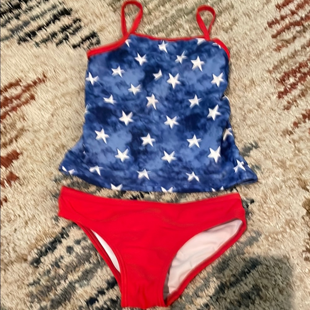 Carter's Blue and White Star Bikini